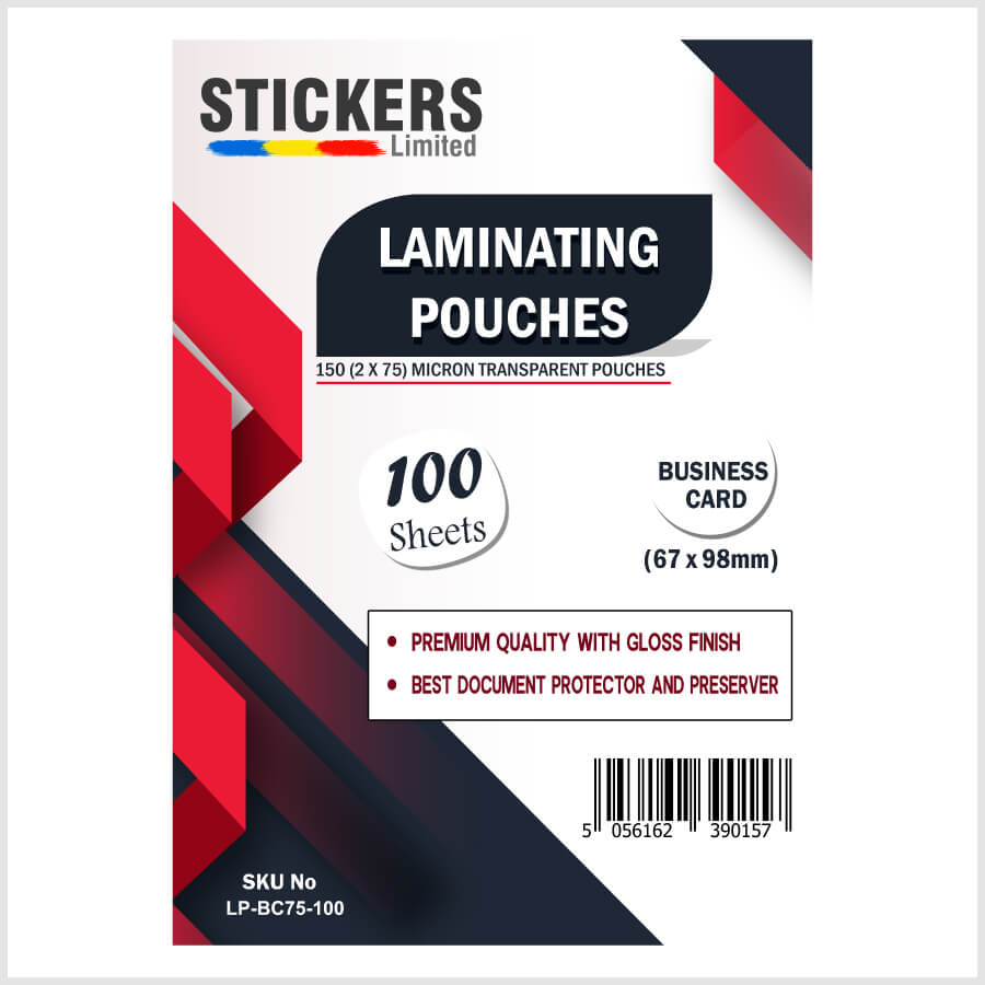Laminating Pouches - 67mm x 98mm