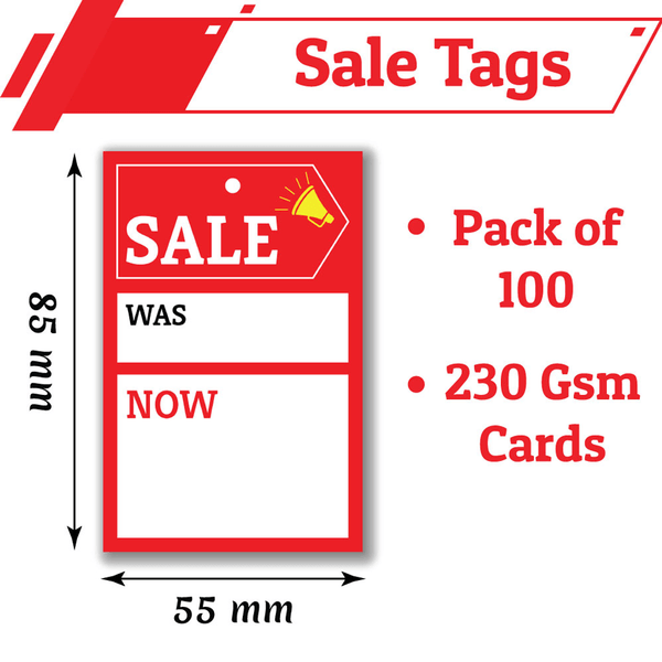 Sale Was/Now Pricing Tags