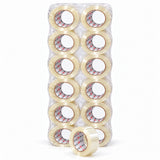 KUMRA Clear Packing Tape 24mm x 66m - pack of rolls, shrink-wrapped