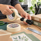 KUMRA Masking Tape 24mm x 50m - in use sealing a box