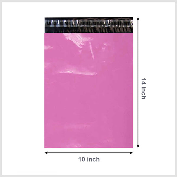 10 x 14 inch Pink Mailing Bag
