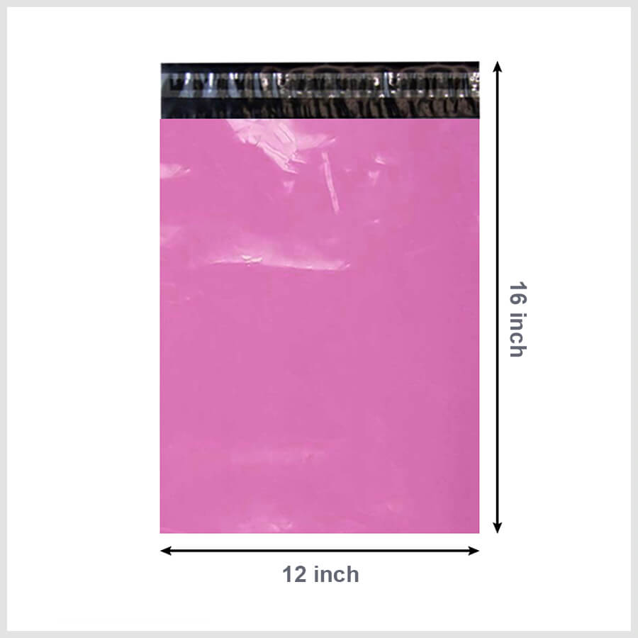 12 x 16 inch Pink Mailing Bag