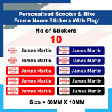 Bike Name Sticker With Image