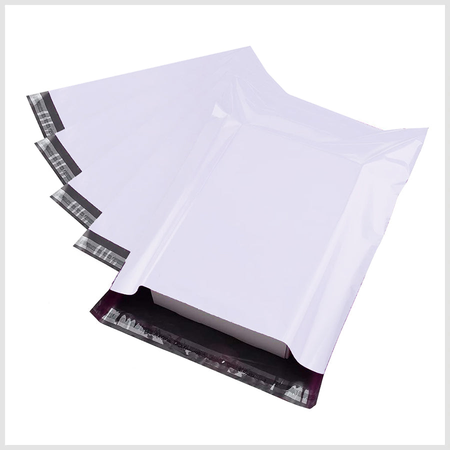 12 x 16 inch White Mailing Bag