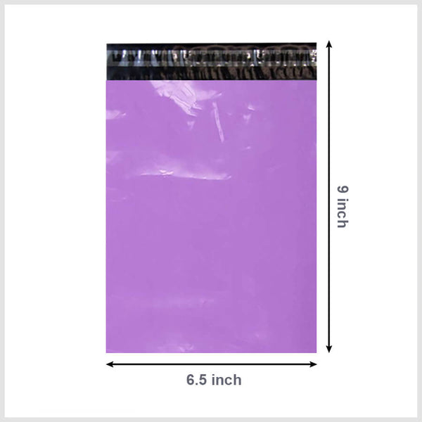 6.5 x 9 inch Purple Mailing Bag