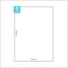 1 Label A4 sheet