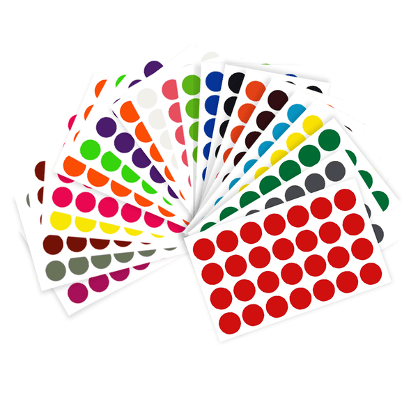 20mm Plastic Sticker Dots