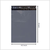 6.5 x 9 inch Grey Mailing Bag