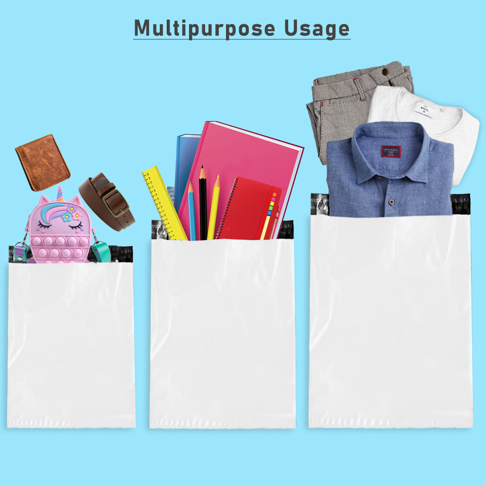 12 x 16 inch White Mailing Bag