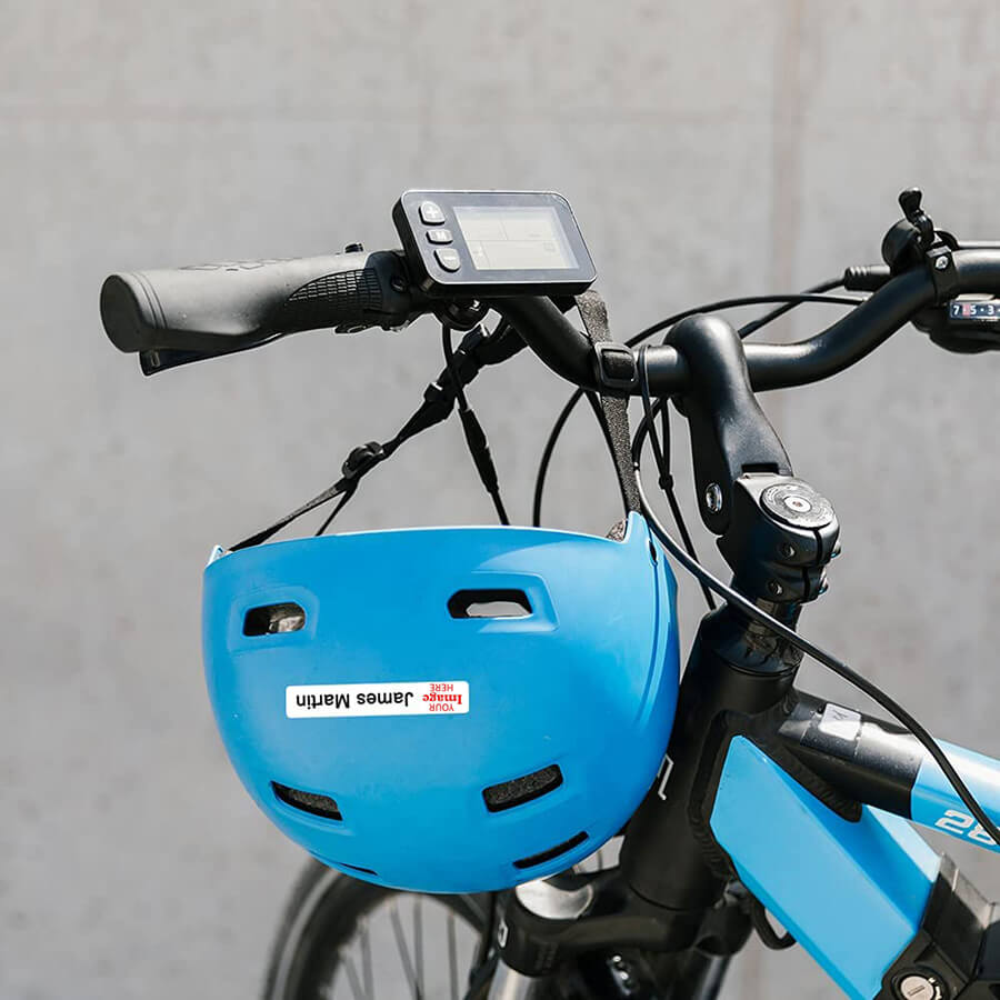 Bike Name Sticker With Image
