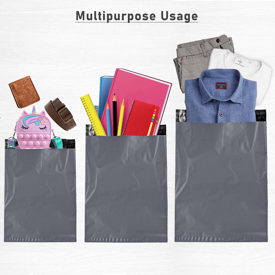 4.7 x 6.7 inch Grey Mailing Bag