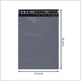 13 x 19 inch Grey Mailing Bag