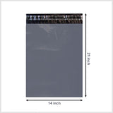 14 x 21 inch Grey Mailing Bag