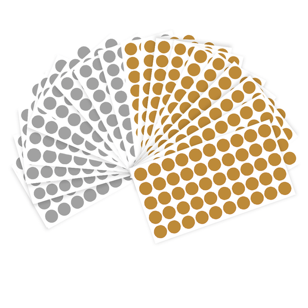 Multisize Metallic Sticker Dots