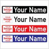 Bike Name Sticker With Image
