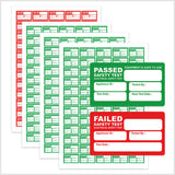 Pat Test Labels