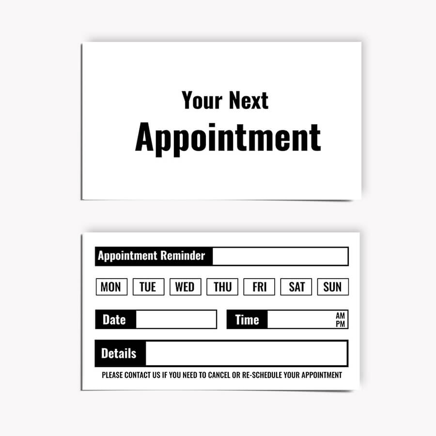 Appointment Cards