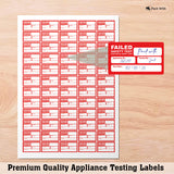 Pat Test Labels