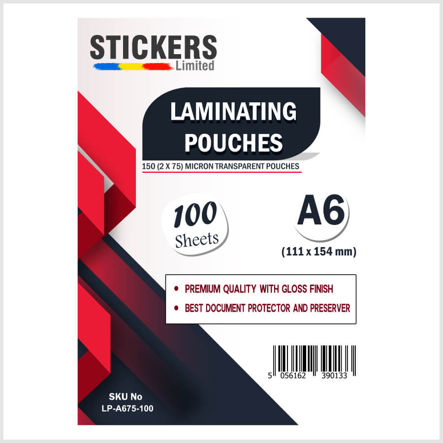 A6 Laminating Pouches