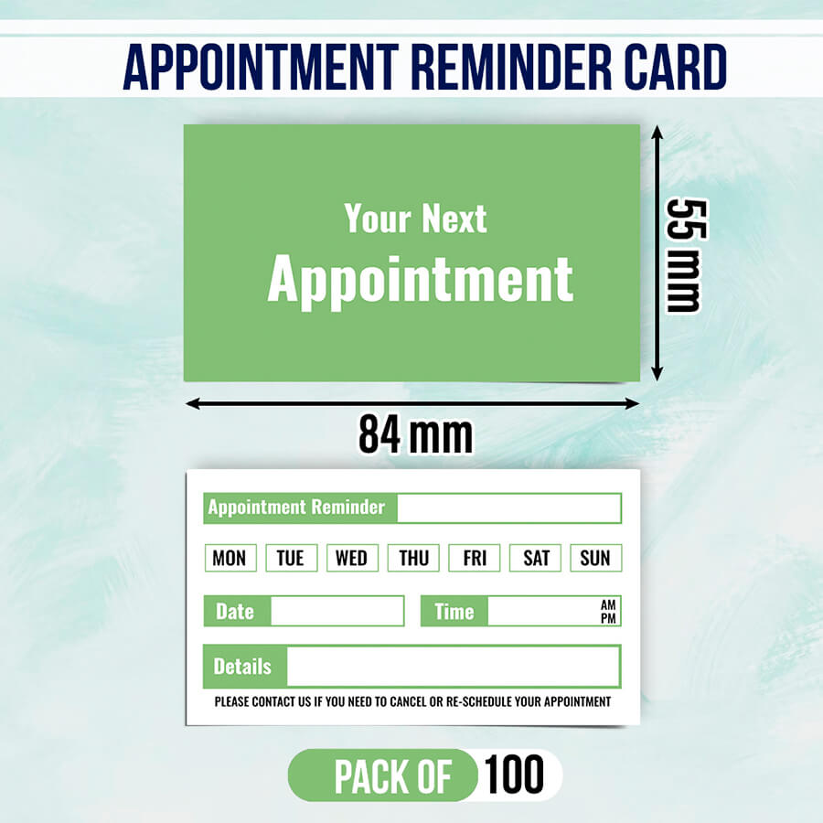 Appointment Cards