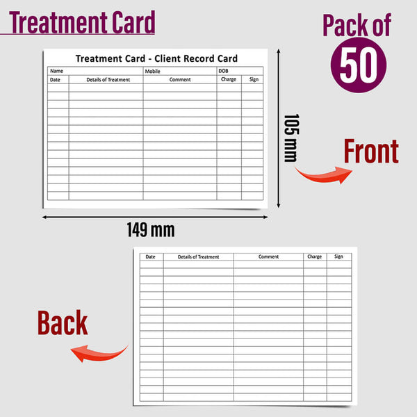 Generic Treatment Card - A6