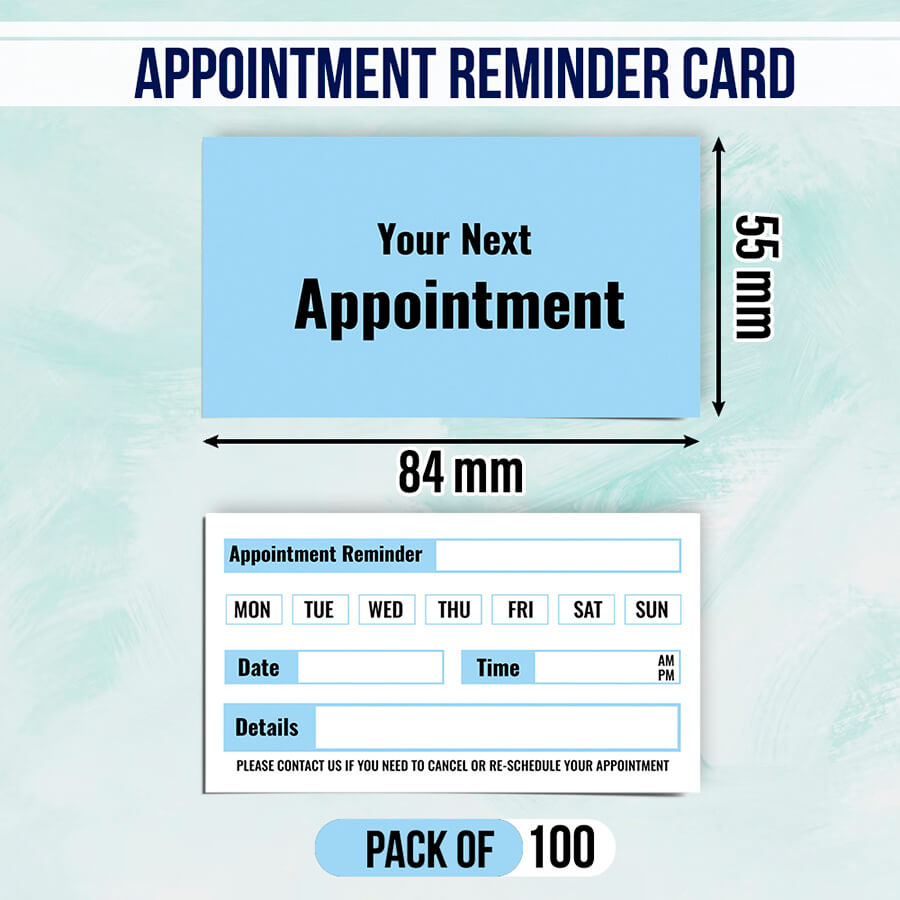 Appointment Cards